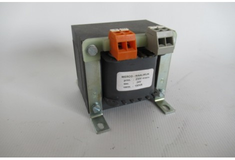Transformator / transformer 230 volt naar 24 V. Used.